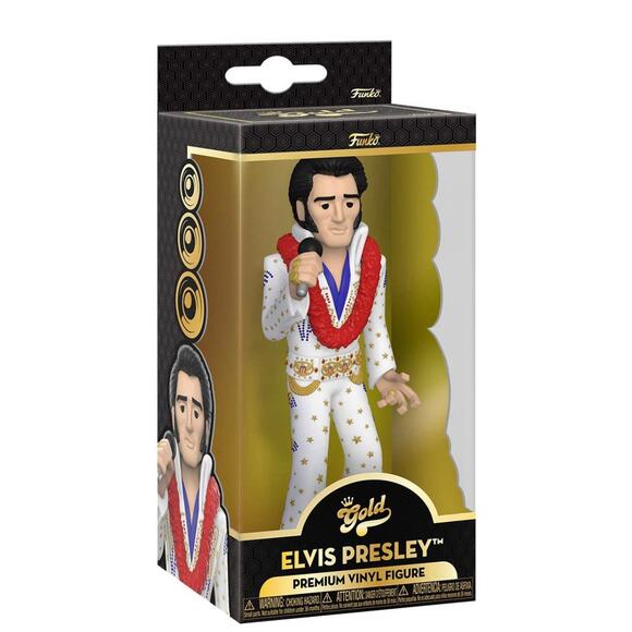 Funko Gold Vinyl: Elvis Presley, 5 Inch Premium Vinyl Figure - Picture 1 of 1